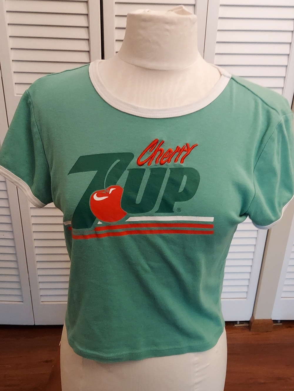 Ringer Crop Tee - Picture 2 of 6
